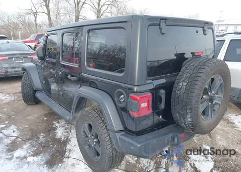 2020 Jeep Wrangler Unlimited Sport Altitude 4X4 from USA, damaged, VIN 1C4HJXDG4LW232327